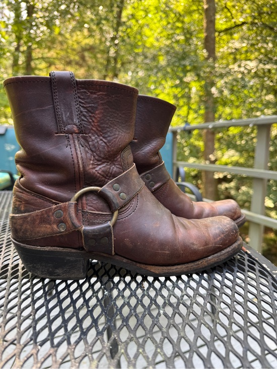 Frye Shoes - Vintage Frye engineer boots size 8 90s era Made in US